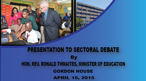 Sectoral Presentation 2015 – 2016
