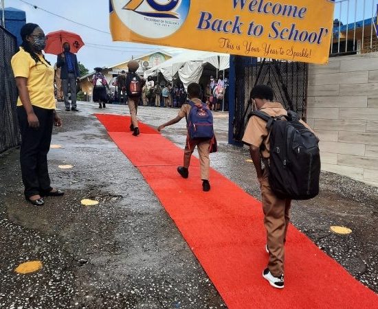 Red Carpet Welcome For St Ann’s Bay Primary Students