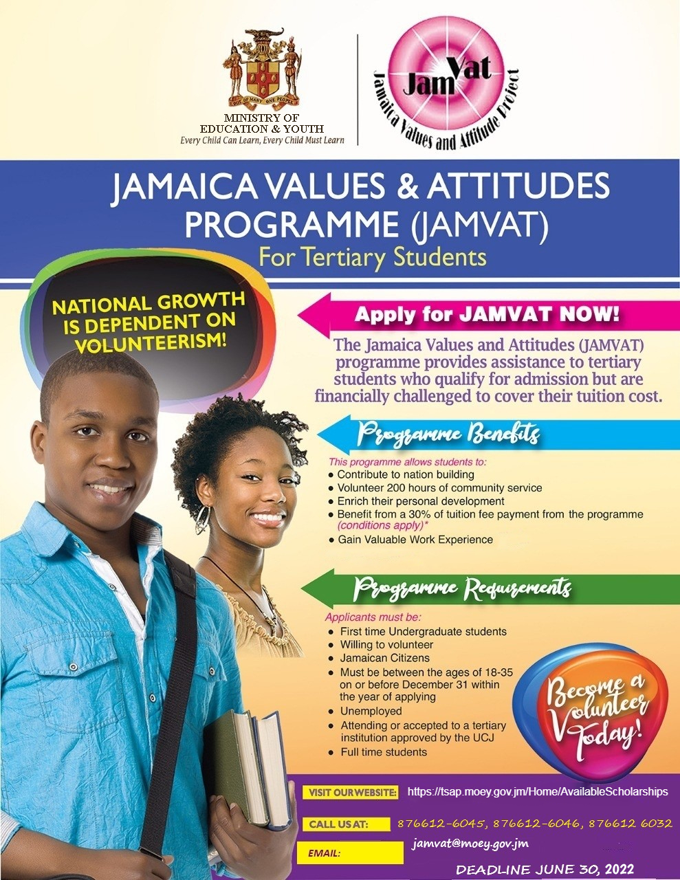 JAMAICA VALUES & ATTITUDE PROGRAMME