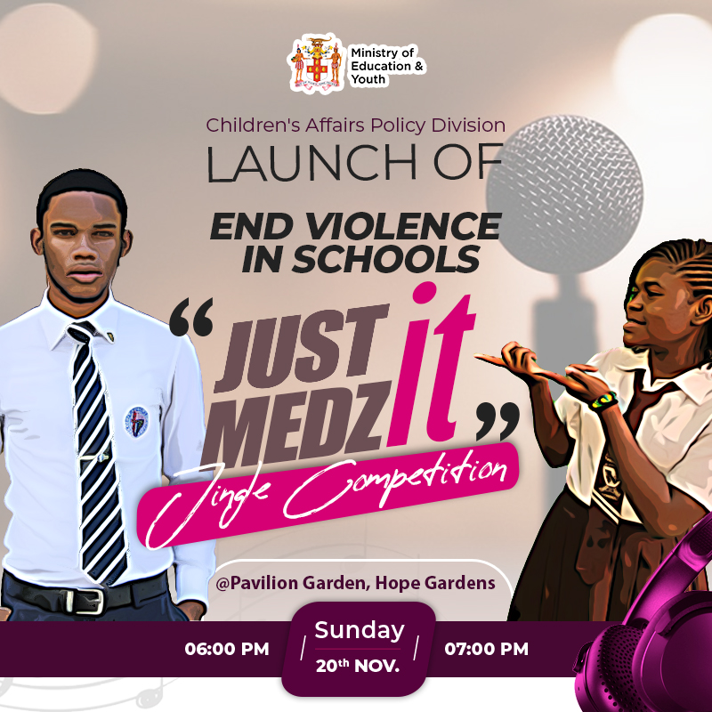 LAUNCH of END VIOLENCE IN SCHOOLS JUST MEDZ IT JINGLE COMPETITION