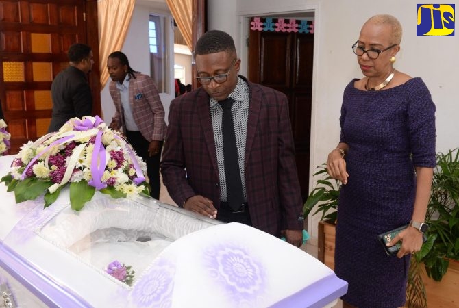 Minister Williams Attends Funeral Service for Retired Educator, Rev. Dr. Millicent Mclean