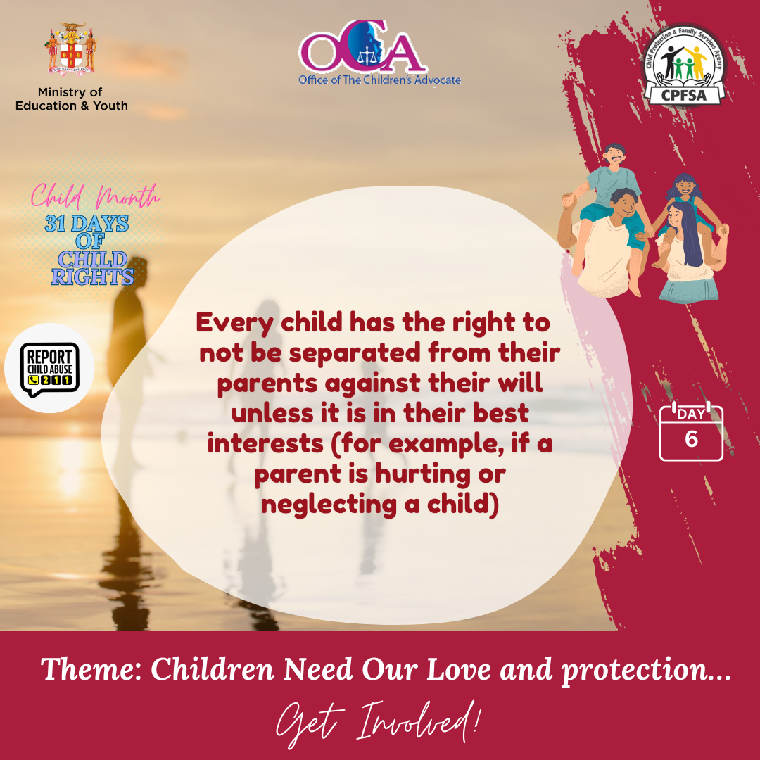 CHILD RIGHTS – Day 6