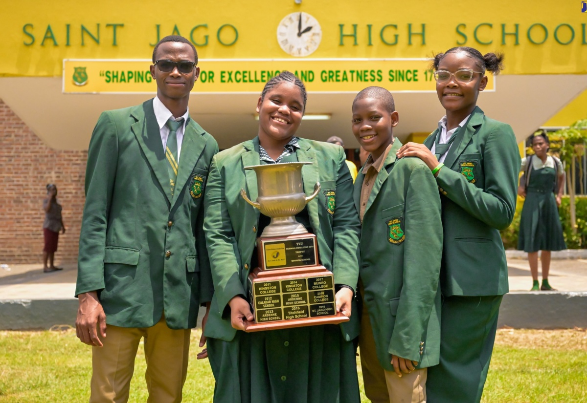 St. Jago Celebrates Schools’ Challenge Win
