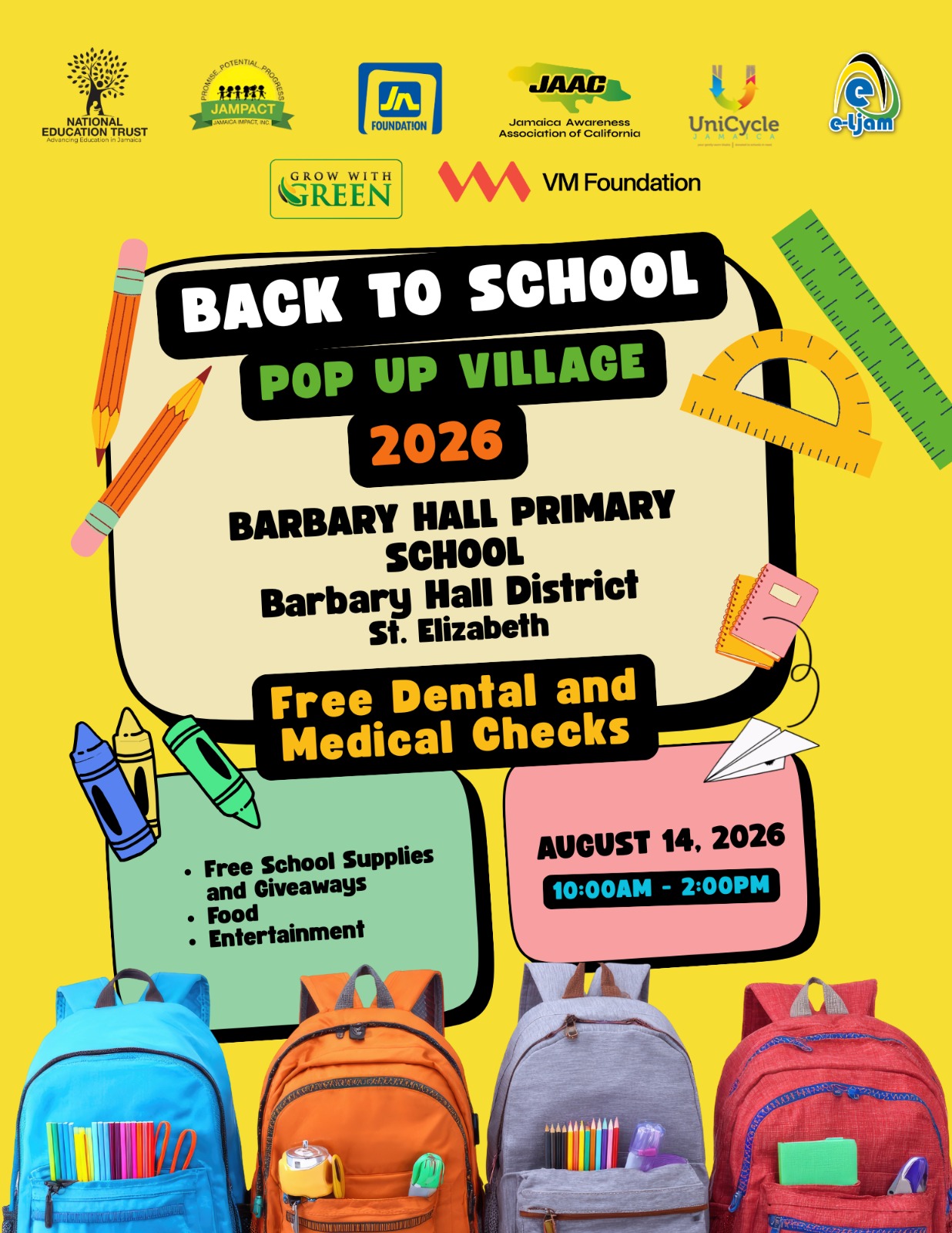NET Back to School Pop-Up Village