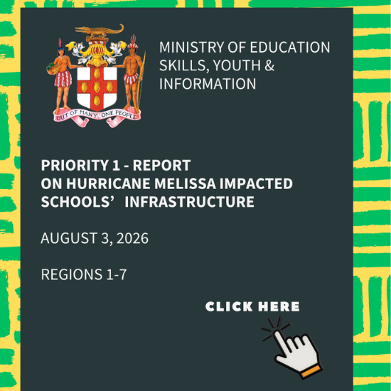 melissa impacted schools report aug 3 2026